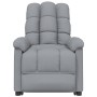 Sillón reclinable de tela gris claro de , Sillones - Ref: Foro24-289796, Precio: 227,58 €, Descuento: -5%%