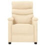 Sillón de masaje de tela color crema de , Sillones de masaje eléctricos - Ref: Foro24-321235, Precio: 236,48 €, Descuento: %