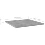 Estante estantería 4uds contrachapada gris hormigón 40x40x1,5cm de , Estanterías - Ref: Foro24-805178, Precio: 28,74 €, Descu...