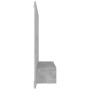 Mueble de TV de pared contrachapado gris hormigón 120x23,5x90cm de , Muebles TV - Ref: Foro24-808273, Precio: 89,48 €, Descue...