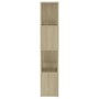 Librería separador contrachapada roble Sonoma 60x24x124,5 cm de , Librerías y estanterías - Ref: Foro24-809083, Precio: 52,53...