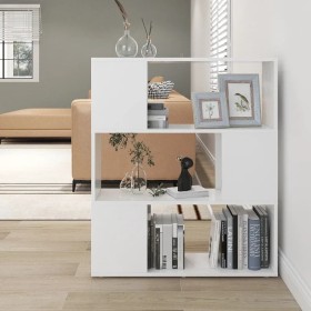 Estantería divisor de espacios madera contrachapada 80x24x94 cm de , Librerías y estanterías - Ref: Foro24-809125, Precio: 52...