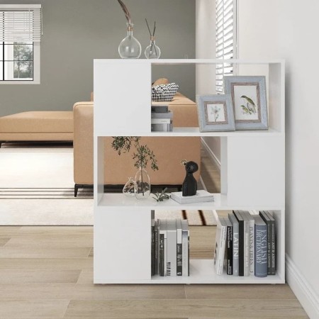 Estantería divisor de espacios madera contrachapada 80x24x94 cm de , Librerías y estanterías - Ref: Foro24-809125, Precio: 52...