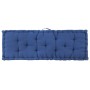 Cojín para palés algodón azul claro 120x40x7 cm de , Cojines para sillas y sofás - Ref: Foro24-48687, Precio: 49,82 €, Descue...