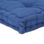 Cojín para palés algodón azul claro 120x40x7 cm de , Cojines para sillas y sofás - Ref: Foro24-48687, Precio: 49,82 €, Descue...