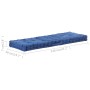 Cojín para palés algodón azul claro 120x40x7 cm de , Cojines para sillas y sofás - Ref: Foro24-48687, Precio: 49,82 €, Descue...