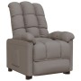 Sillón reclinable de tela gris taupe de , Sillones - Ref: Foro24-289804, Precio: 227,58 €, Descuento: -5%%