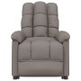 Sillón reclinable de tela gris taupe de , Sillones - Ref: Foro24-289804, Precio: 227,58 €, Descuento: -5%%