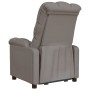 Sillón reclinable de tela gris taupe de , Sillones - Ref: Foro24-289804, Precio: 227,58 €, Descuento: -5%%