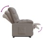 Sillón reclinable de tela gris taupe de , Sillones - Ref: Foro24-289804, Precio: 227,58 €, Descuento: -5%%