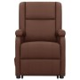 Sillón elevable cuero sintético marrón | Foro24.es | Tu tienda online para hogar, jardín y más Foro24.es