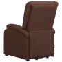 Sillón elevable cuero sintético marrón | Foro24.es | Tu tienda online para hogar, jardín y más Foro24.es