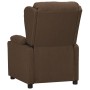 Sillón reclinable de tela marrón de , Sillones - Ref: Foro24-339052, Precio: 214,00 €, Descuento: %