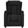 Sillón reclinable de tela negro de , Sillones - Ref: Foro24-339050, Precio: 224,01 €, Descuento: %