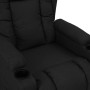 Sillón reclinable de tela negro de , Sillones - Ref: Foro24-339050, Precio: 224,01 €, Descuento: %