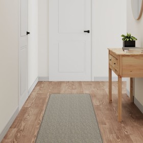 Alfombra de pasillo con aspecto de sisal gris taupe 50x300 cm de , Alfombras - Ref: Foro24-355768, Precio: 46,69 €, Descuento: %