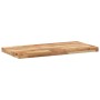 Estante flotante 4 uds madera acacia acabado aceite 100x40x4 cm en Estanterías | Comprar online en Foru.es