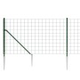 Cerca de alambre con pinchos de anclaje verde 1x25 m de , Paneles de vallas - Ref: Foro24-154137, Precio: 168,25 €, Descuento: %