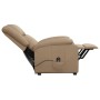 Sillón elevable cuero sintético color capuchino de , Sillones - Ref: Foro24-329691, Precio: 325,16 €, Descuento: %