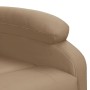 Sillón elevable cuero sintético color capuchino de , Sillones - Ref: Foro24-329691, Precio: 325,16 €, Descuento: %
