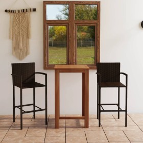 Comprar Conjunto de bar para jardín 3 piezas