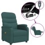 Sillón de masaje eléctrico tela verde oscuro de , Sillones de masaje eléctricos - Ref: Foro24-3073700, Precio: 245,48 €, Desc...