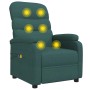 Sillón de masaje eléctrico tela verde oscuro de , Sillones de masaje eléctricos - Ref: Foro24-3073700, Precio: 245,48 €, Desc...