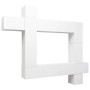 Set de mueble para TV de 9 piezas madera de ingeniería blanco de , Muebles TV - Ref: Foro24-3078738, Precio: 422,92 €, Descue...