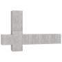 Set de muebles de salón 5 pzas madera ingeniería gris hormigón de , Muebles TV - Ref: Foro24-3079073, Precio: 137,55 €, Descu...
