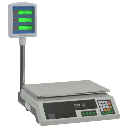 Báscula electrónica de mesa con LCD 30 kg de , Escalas - Ref: Foro24-143385, Precio: 94,09 €, Descuento: -5%%
