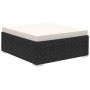 Set de muebles de jardín 8 pzas y cojines ratán sintético negro de , Conjuntos de jardín - Ref: Foro24-41271, Precio: 745,24 ...
