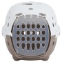 Trasportín de mascotas PP blanco y marrón 50x34,5x32 cm de , Transportines y cajas para mascotas - Ref: Foro24-171804, Precio...