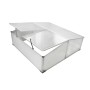 Vivero con 4 tapas 108x110x41 cm de , Invernaderos - Ref: Foro24-40214, Precio: 77,39 €, Descuento: %