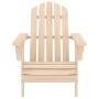 Silla con otomana y mesa jardín Adirondack abeto macizo de , Conjuntos de jardín - Ref: Foro24-315922, Precio: 86,10 €, Descu...