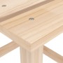 Silla con otomana y mesa jardín Adirondack abeto macizo de , Conjuntos de jardín - Ref: Foro24-315922, Precio: 86,10 €, Descu...