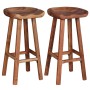 Taburetes de barra de cocina 2 unidades madera maciza de acacia de , Taburetes de cocina - Ref: Foro24-244247, Precio: 211,65...
