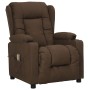 Sillón de masaje elevable de tela marrón de , Sillones de masaje eléctricos - Ref: Foro24-3093437, Precio: 307,24 €, Descuent...