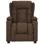 Sillón de masaje elevable de tela marrón de , Sillones de masaje eléctricos - Ref: Foro24-3093437, Precio: 307,24 €, Descuent...