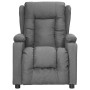 Sillón elevable tela gris claro de , Sillones - Ref: Foro24-3093423, Precio: 280,07 €, Descuento: %