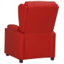 Sillón elevable cuero sintético rojo tinto de , Sillones - Ref: Foro24-3093449, Precio: 276,39 €, Descuento: %