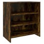 Aparador de 2 piezas madera manufacturada color roble ahumado de , Aparadores - Ref: Foro24-3098086, Precio: 122,03 €, Descue...