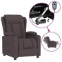 Sillón reclinable eléctrico tela marrón oscuro | Foro24.es | Tu tienda online para hogar, jardín y más Foro24.es