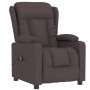 Sillón reclinable eléctrico tela marrón oscuro | Foro24.es | Tu tienda online para hogar, jardín y más Foro24.es