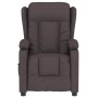 Sillón reclinable eléctrico tela marrón oscuro | Foro24.es | Tu tienda online para hogar, jardín y más Foro24.es