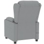 Sillón reclinable eléctrico tela gris claro de , Sillones - Ref: Foro24-3098777, Precio: 266,55 €, Descuento: %