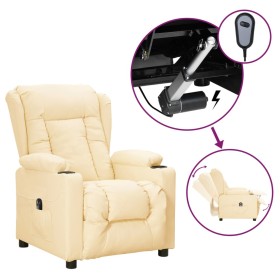 Comprar Sillón reclinable eléctrico de cuero
