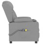 Sillón de masaje eléctrico tela gris claro de , Sillones de masaje eléctricos - Ref: Foro24-3098789, Precio: 280,90 €, Descue...
