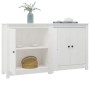 Aparador 2 uds de madera maciza de pino blanco 70x35x80 cm de , Aparadores - Ref: Foro24-3114065, Precio: 201,60 €, Descuento: %