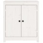 Aparador 2 uds de madera maciza de pino blanco 70x35x80 cm de , Aparadores - Ref: Foro24-3114065, Precio: 201,60 €, Descuento: %