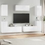 Set de muebles para TV 7 piezas madera contrachapada blanco de , Muebles TV - Ref: Foro24-3114302, Precio: 275,38 €, Descuent...